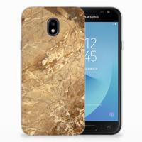 Samsung Galaxy J3 2017 | TPU | Siliconen hoesje | Marmer Creme