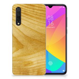 Xiaomi Mi 9 Lite Bumper Hoesje Licht Hout