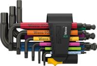 Wera 950/9 Hex-Plus Multicolour Imperial 3 Stiftsleutelset, BlackLaser, 9-delig - 05022641001