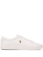 Polo Ralph Lauren low top contrast logo sneakers - Blanc - thumbnail