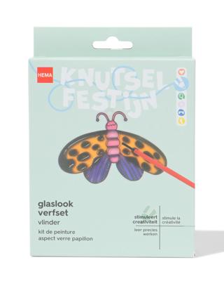 HEMA Verfset Glaslook Vlinder
