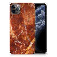 Apple iPhone 11 Pro Max | TPU | Siliconen hoesje | Marmer Bruin