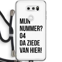Da ziede van hier: LG V30 Transparant Hoesje met koord