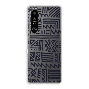 Marrakech print: Sony Xperia 1 III Transparant Hoesje