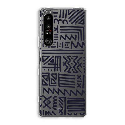 Marrakech print: Sony Xperia 1 III Transparant Hoesje
