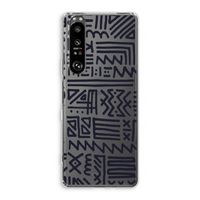 Marrakech print: Sony Xperia 1 III Transparant Hoesje