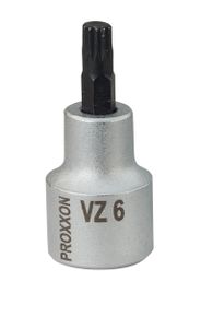 1/2 inch inzetstuk veeltand 6 PROXXON