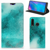 Bookcase Huawei P30 Lite New Edition Painting Blue - thumbnail