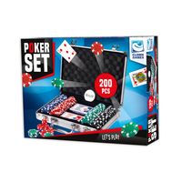 Pokerset 200-delige koffer
