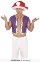 Toad Kostuum Volwassenen