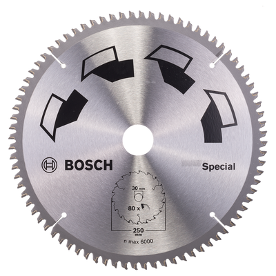Bosch Accessoires Cirkelzaagblad Special 250X2X30/-,T80 - 2609256896