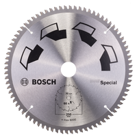 Bosch Accessoires Cirkelzaagblad Special 250X2X30/-,T80 - 2609256896