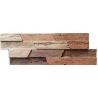Houtstrips 3D Teakhout Onang 50x18cm