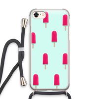 Waterijsje: iPhone 7 Transparant Hoesje met koord Waterijsje: iPhone 7 Transparant Hoesje met koord