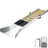 VEVOR opvouwbare slotbox van aluminiumlegering, compacte 50-inch slotboxen voor goud, lichtgewicht gouden slotapparatuur, draagbare slotboxen met mijnmos, rivier, beek, enz.