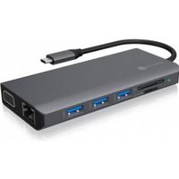 ICY BOX IB-DK4070-CPD USB Type-C Dockingstation 12 aansl. - thumbnail
