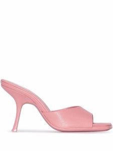 BY FAR mules Mora 90 mm en cuir - Rose