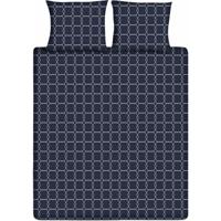 Ten Cate Katoenen Tweepersoons Dekbedovertrek 200x200/220 cm Donkerblauw