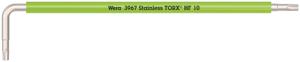 Wera 3967 SXL HF TORX® Stiftsleutel Multicolour met vasthoudfunctie, lang, RVS, TX 10 x 112 mm - 05022682001
