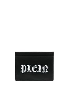 Philipp Plein porte-cartes à logo imprimé - Noir