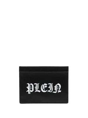 Philipp Plein porte-cartes à logo imprimé - Noir