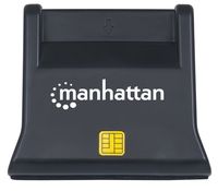 Manhattan 102025 smart card reader Binnen USB 2.0 Zwart - thumbnail