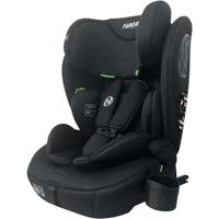 Isofix autostoel - NANIA - MILANO - Groep 1/2/3 - I-maat - Met verkleiner - Zwart