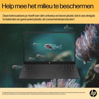 HP 15-fc0355nd AMD Ryzen™ 5 7520U Laptop 39,6 cm (15.6") Full HD 16 GB LPDDR5-SDRAM 512 GB SSD Wi-Fi 6 (802.11ax) Windows 11 Home Zilver - thumbnail