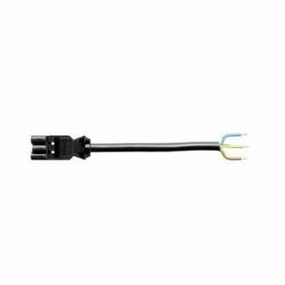 Wieland 92 232 1014 1 aansluitsnoer 3X1.5 1M zwart male 90G