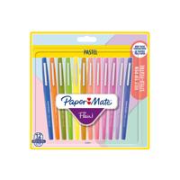 Fineliner paper mate flair pastel bm 12 kleur