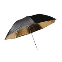 BRESSER SM-01 Paraplu goud/zwart 101 cm - thumbnail