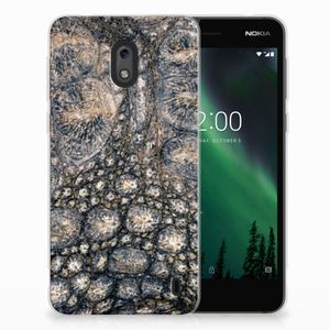 Nokia 2 TPU Hoesje Krokodillenprint