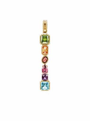 Dolce & Gabbana pendentif I en or 18ct orné de pierres variées