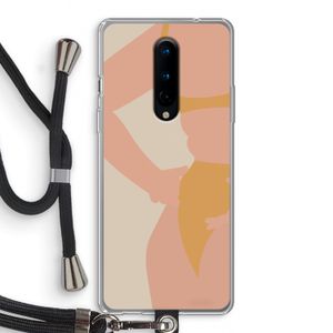 Bikini body: OnePlus 8 Transparant Hoesje met koord