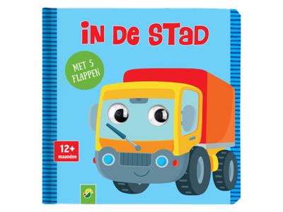 Interactieve kinder boekjes (In de stad)
