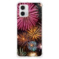 Motorola Moto G73 Anti Shock Bumper Case Vuurwerk