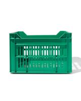 HEMA Fietskrat Recycled 30L Groen 30x40x35 HEMA Fietskrat Recycled 30L Groen 30x40x35
