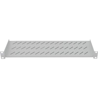 Intellinet 712200 19 inch Apparaatbodem voor patchkast 1 HE Vast inbouw Geschikt voor kastdiepte: vanaf 450 mm Grijs