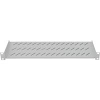 Intellinet 712200 19 inch Apparaatbodem voor patchkast 1 HE Vast inbouw Geschikt voor kastdiepte: vanaf 450 mm Grijs