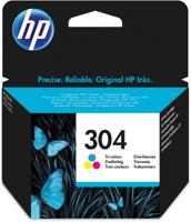 HP inktcartridge 304, 100 pagina's, OEM N9K05AE, 3 kleuren