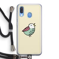 Birdy: Samsung Galaxy A40 Transparant Hoesje met koord