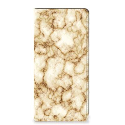 OPPO A54 5G | A74 5G | A93 5G | Standcase | Marmer Goud