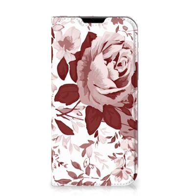 Bookcase Apple iPhone 14 Plus Watercolor Flowers Bookcase Apple iPhone 14 Plus Watercolor Flowers