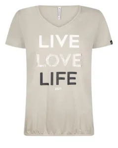 Zoso Love casaul t-shirt dames