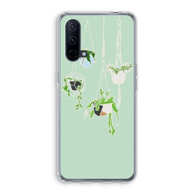 Hang In There: OnePlus Nord CE 5G Transparant Hoesje
