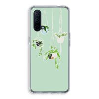 Hang In There: OnePlus Nord CE 5G Transparant Hoesje