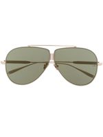 Valentino Eyewear lunettes de soleil Rockstud à monture aviateur - Or - thumbnail