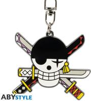 One Piece - Zoro Jolly Roger Keychain