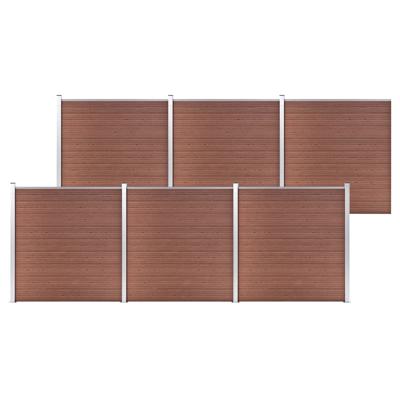 Schutting 1045x186 cm HKC bruin