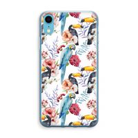 Bloemen tukan: iPhone XR Transparant Hoesje Bloemen tukan: iPhone XR Transparant Hoesje